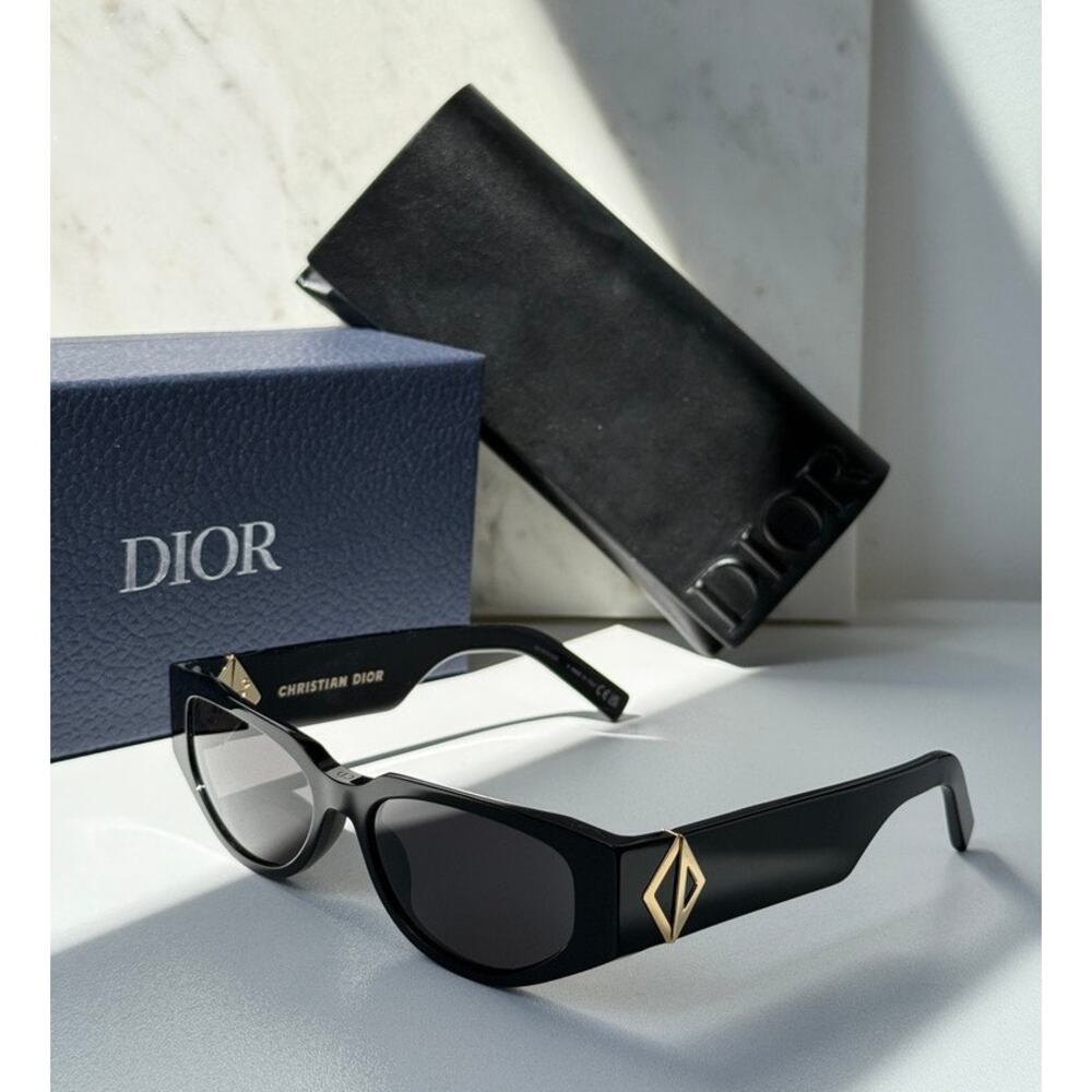 NEW Dior CD Diamond S7F Cactus Jack Sunglasses in Black